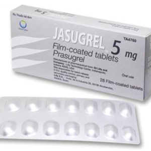 Jasugrel 5mg dự phòng biến cố huyết khối (2 vỉ x 14 viên)