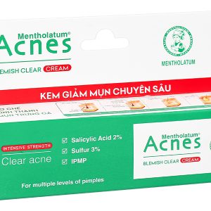 Kem Acnes Blemish Clear kháng khuẩn, giảm mụn sưng đỏ tuýp 10g