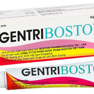 Kem bôi Gentriboston trị bệnh ở da do dị ứng, viêm da tuýp 10g