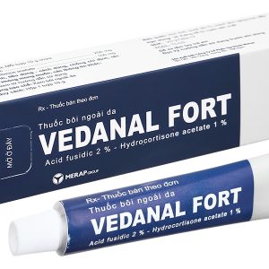 Kem bôi da Vedanal Fort trị viêm da dị ứng, viêm da tiếp xúc tuýp 10g