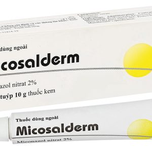 Kem bôi da Micosalderm 2% trị các bệnh da liễu do nhiễm nấm tuýp 10g