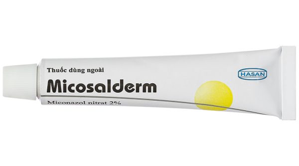 Kem bôi da Micosalderm 2% trị các bệnh da liễu do nhiễm nấm tuýp 10g
