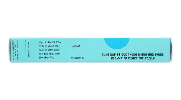 Kem bôi Silvirin phòng và trị nhiễm khuẩn do bỏng tuýp 20g