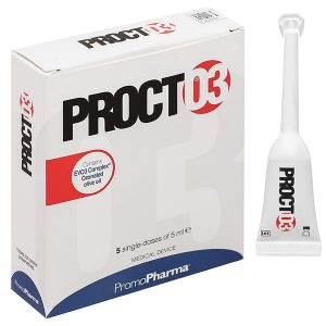 Kem Procto3 điều trị bệnh trĩ nội và trĩ ngoại hộp 5 tuýp x 5ml