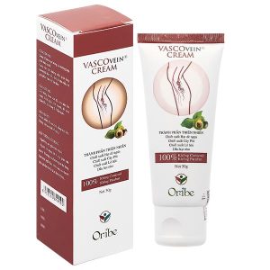 Vascovein Cream giúp ngăn ngừa, cải thiện tình trạng suy giãn tĩnh mạch tuýp 50g