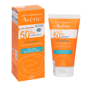 Kem chống nắng Avène Cleanance SPF50+ cho da dầu mụn, nhạy cảm tuýp 50ml