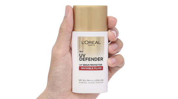 Kem chống nắng L'Oréal UV Defender Invisible Fluid SPF 50+/PA++++ chai 50ml