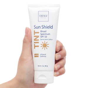 Kem chống nắng Obagi Sun Shield Tint SPF 50 che khuyết điểm làm đều màu da tuýp 85g