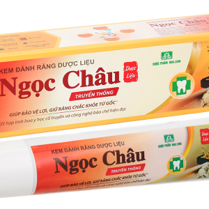 Kem đánh răng dược liệu Ngọc Châu Truyền Thống làm sạch răng lợi tuýp 170g