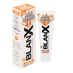 Kem đánh răng BlanX Intensive Stain Removal giúp sạch mảng bám tuýp 75ml