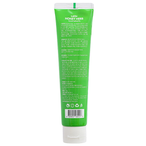 Kem đánh răng Lath Honey Herb giúp răng chắc khỏe, hơi thở thơm mát tuýp 150g