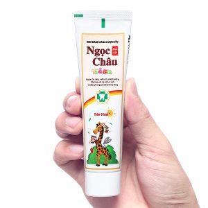 Kem đánh răng dược liệu Ngọc Châu trẻ em ngừa sâu răng tuýp 70g
