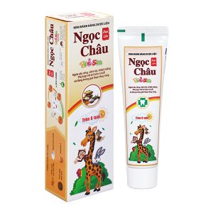 Kem đánh răng dược liệu Ngọc Châu trẻ em ngừa sâu răng tuýp 70g