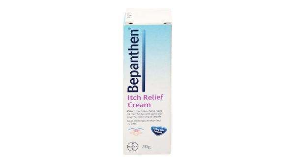 Kem Bepanthen Itch Relief Cream giảm ngứa, mẩn đỏ do viêm da tuýp 20g