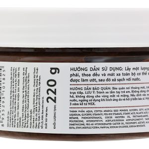 Kem tẩy tế bào chết Felina hạt cà phê & tinh dầu dừa hũ 220g