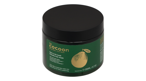 Kem ủ tóc bưởi Cocoon giảm gãy rụng và làm mềm tóc hũ 200ml