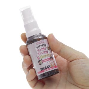 Xịt họng keo ong Tracybee trái cây giảm đau họng, viêm họng chai 30ml