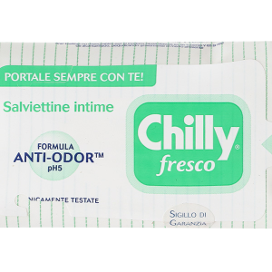 Khăn ướt vệ sinh vùng kín Chilly Fresco se lạnh, làm sạch khử mùi gói 12 miếng