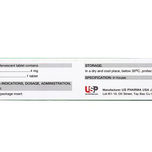 Viên sủi Kidsolon 4 hỗ trợ kháng viêm, giảm miễn dịch (5 vỉ x 10 viên)