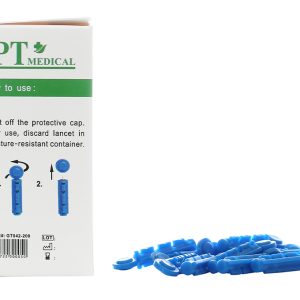 Kim lấy máu PT Medical Blood Lancets hộp 100 cái