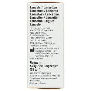 Kim lấy máu Accu-Chek Softclix hộp 25 que