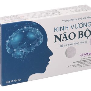 Kinh Vương Não Bộ tăng tuần hoàn não, cải thiện chức năng não bộ hộp 30 viên