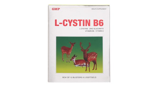 L-Cystin B6 làm đẹp da, tóc, móng hộp 60 viên