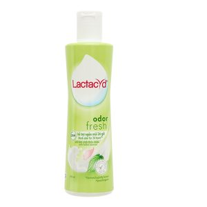 Dung dịch vệ sinh Lactacyd Odor Fresh lá trầu chai 250ml