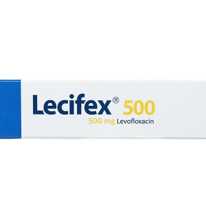 Lecifex Abbott 500mg trị nhiễm khuẩn nhẹ, vừa và nặng (1 vỉ x 10 viên)