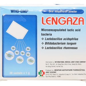 Bột pha hỗn dịch Lengaza bổ sung lợi khuẩn đường tiêu hóa (30 gói x 1g)