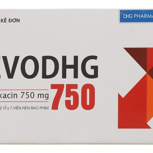 Levodhg 750 điều trị nhiễm khuẩn (2 vỉ x 7 viên)