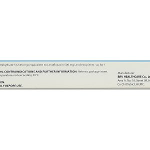 Levoleo 500 điều trị nhiễm khuẩn (1 vỉ x 10 viên)