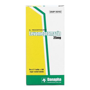 Levomepromazin Danapha 25mg trị tâm thần phân liệt lọ 100 viên