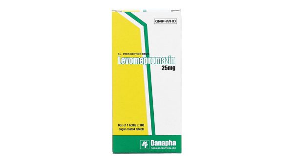 Levomepromazin Danapha 25mg trị tâm thần phân liệt lọ 100 viên