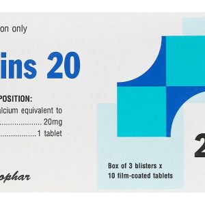 Lipstins 20 trị tăng cholesterol máu và dự phòng biến chứng tim mạch (3 vỉ x 10 viên)