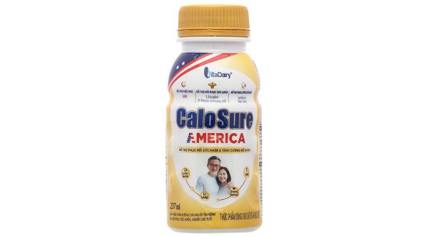Sữa bột pha sẵn CaloSure America tăng cường đề kháng, hồi phục sức khỏe (6 chai x 237ml)