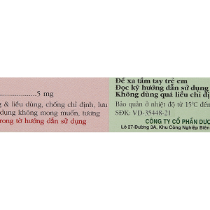 Lodimax 5 trị tăng huyết áp, đau thắt ngực (2 vỉ x 10 viên)