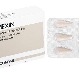 Viên đặt âm đạo Lomexin 200mg trị nhiễm nấm Candida âm hộ - âm đạo (1 vỉ x 6 viên)
