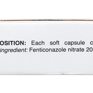 Viên đặt âm đạo Lomexin 200mg trị nhiễm nấm Candida âm hộ - âm đạo (1 vỉ x 6 viên)