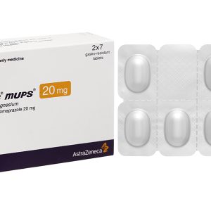Losec Mups 20mg trị trào ngược dạ dày, thực quản (2 vỉ x 7 viên)