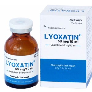 Dung dịch tiêm Lyoxatin 50mg/10ml chỉ định điều trị ung thư đại tràng chai 10ml