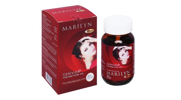 Marilyn Plus hạn chế lão hóa, cân bằng nội tiết tố hộp 30 viên