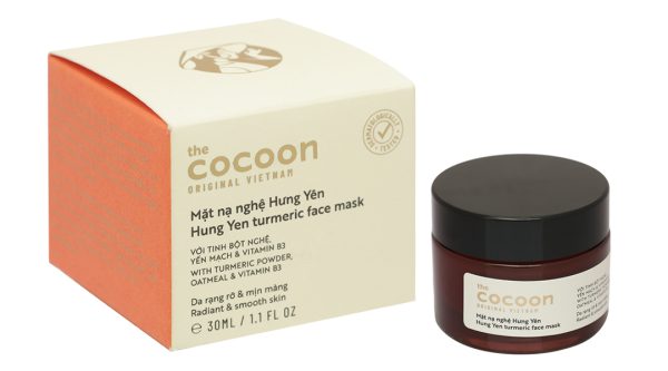 Mặt nạ gel nghệ Hưng Yên Cocoon giúp da rạng rỡ, mịn màng hũ 30ml