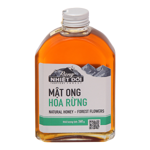 Mật ong hoa rừng Rừng Nhiệt Đới chai 360g