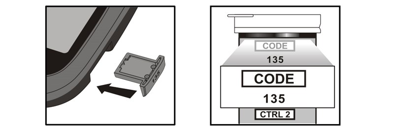 Máy đo đường huyết On Call EZ II khe lắp chip