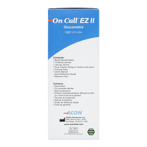 Máy đo đường huyết On Call EZ II (không tặng kèm que thử đường huyết)