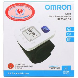 Máy đo huyết áp cổ tay tự động Omron Hem-6161