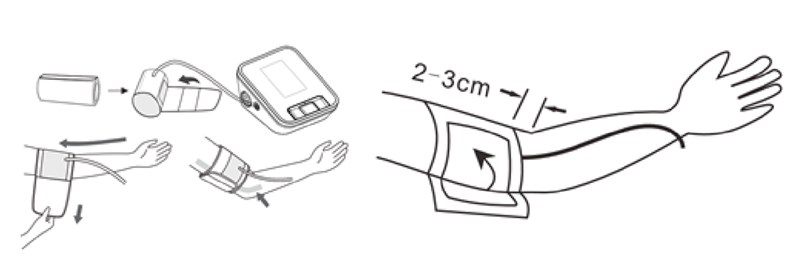 Máy đo huyết áp bắp tay Gluck Care B56