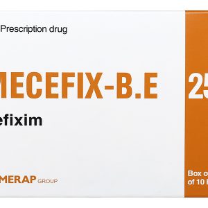 Mecefix-B.E 250mg trị các nhiễm trùng gây bởi vi khuẩn nhạy cảm (2 vỉ x 10 viên)