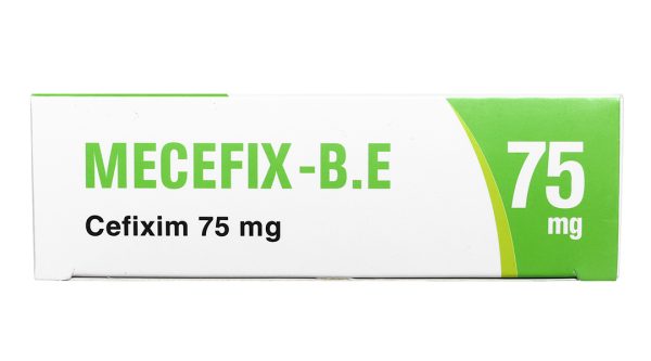 Cốm pha hỗn dịch uống Mecefix-B.E 75mg trị nhiễm khuẩn (20 gói x 1,5g)